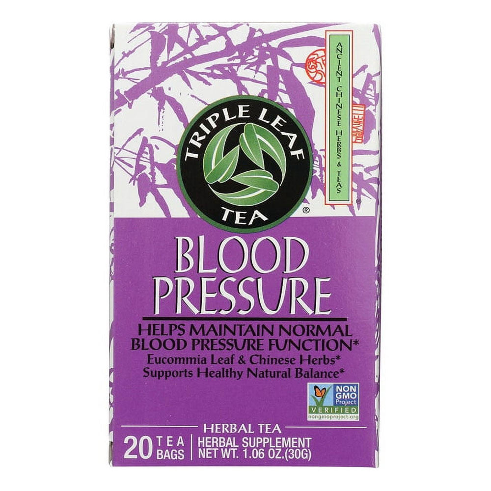 Triple Leaf Tea Blood Pressure Tea, 20 Ea